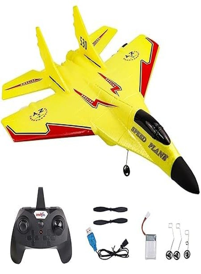 GORMERY Rc Airplanes, Remote Control Airplanes Glider 2.4 GHZ, Easy to Fly Remote Control Fighter, Epp Foam Rc Aircraft with Automatic Balance Gyro for Kids/Adult Kids(Multicolor) - Image 1